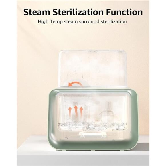 Baby Bottle Warmer, Grownsy 8-in-1 Fast Milk Warmer with Timer Breastmilk - Picture 6 of 8